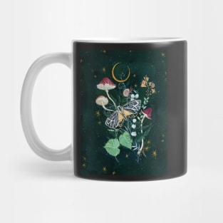 Mushroom Night Moth Mug